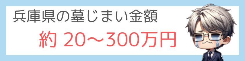 兵庫県の墓じまいの金額